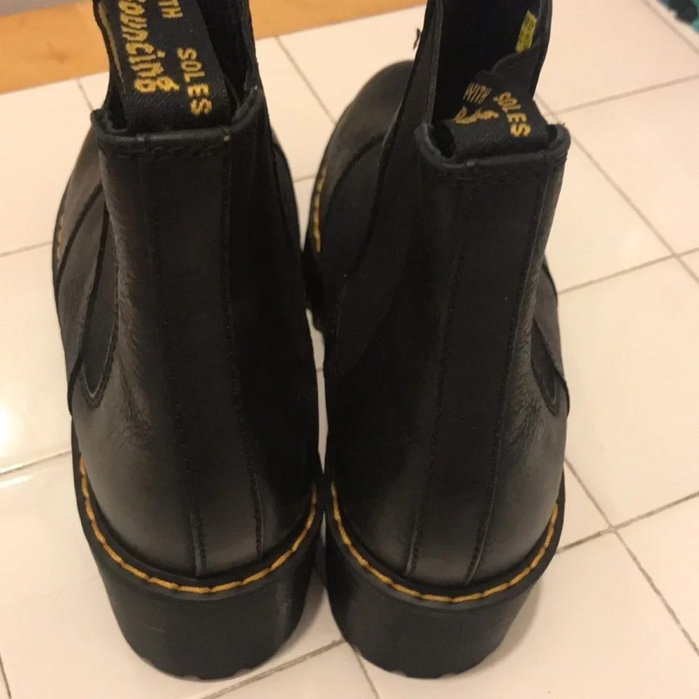 New Dr Martens Rometty Black Boots Size 7, 9